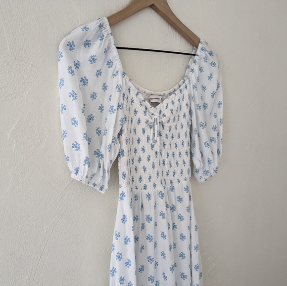 Faithfull the Brand Galicia Floral Minidress X-Small XS - Picture 3 of 15